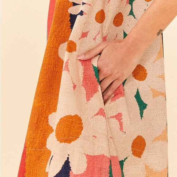 FARM RIO Super Fun Daisy Organic Cotton Mini Dress - Picture 10 of 15